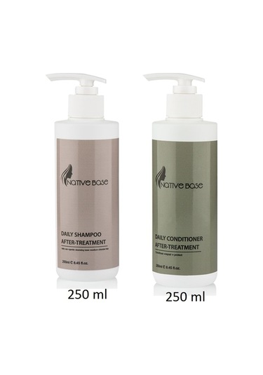Native Base After-Treatment Günlük Şampuan 250 ML + Günlük Saç Bakım Kremi