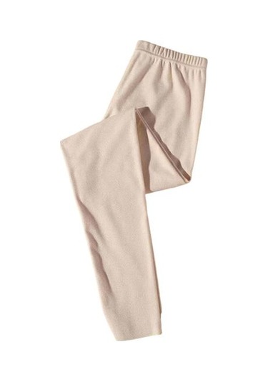 Kadın Alt Pantolon Yüksek Bel De Kadife Skinny Fit Uzun Yoga Pantolonu Ten Rengi