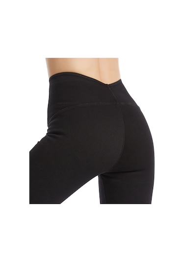 Teltree Kadınlar İçin Yüksek Bel Gövde Tonlama Spor Tayt, Esnek Yoga Dans Antrenman Tulumu, Siyah SiYAH