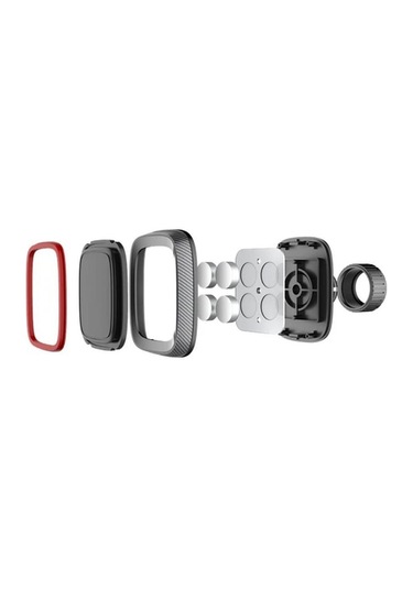 Oto Araba Araç İçi Telefon Tutucu Mıknatıslı Havalandırma Izgarası Klipsli Güçlü Manyetik Tutucu