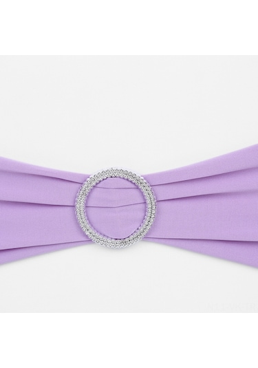 Vkemall 10 Adet Esnek Dantel Sandalye Kılıfı Kurdeleleri - Düğün, Parti Ve Toplantı Dekorasyonu İçin 7 Renk Seçeneği DiğER