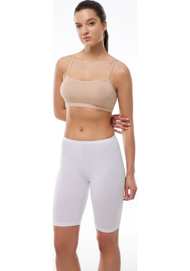 Malabadi Kadın Beyaz Dizüstü Modal Tayt 112 Beyaz