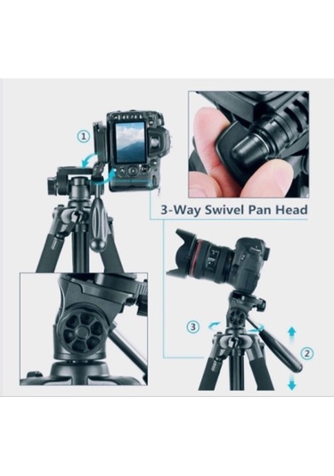 135cm Bleutooth Kumandalı Tripod Projeksiyon Cihazı Uyumlu Tripod