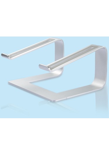 Cbtx Z29 Ayrılabilir Hollow-out Dizüstü Bilgisayar Standı Tutucu Dizüstü Bilgisayar Yükseltici Destek Braketi - Gümüş