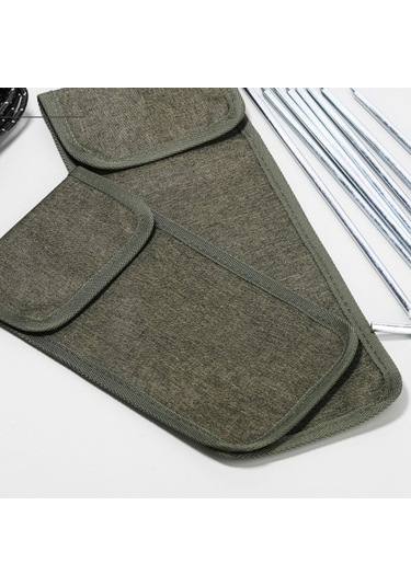 Suntek Kamp Çivi Çantası Yeniden 12cmx32cm-yeşil Yeşil