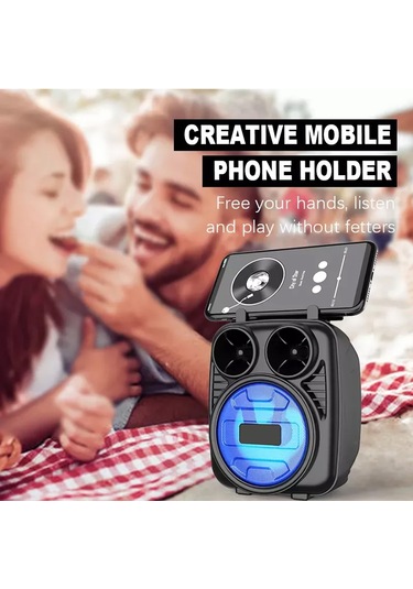 Kablosuz Bluetooth Hoparlör Speaker Telefontutucu 5w Yeşil