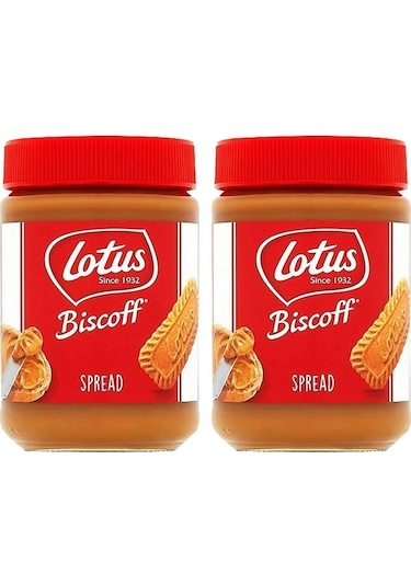 Lotus Biscoff Sürülebilir Karamelize Bisküvi Ezmesi 2 x 400 G