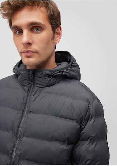 Mavi - Lacivert Şişme Mont 0110295-80776 Lacivert