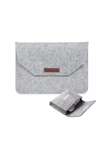 GubisiStore Gri-12 İnç Setler-kol Astar Laptop Çantası 15 6 İnç Macbook Uyumlu Air 13 Için Kılıf A2337 Pro M1 14 16 15 15.6 Bilgi