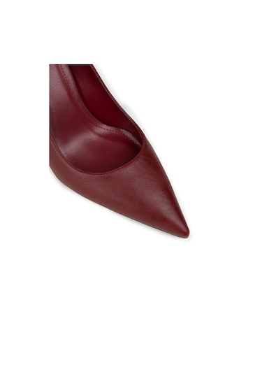 Deery Kadın Bordo Stiletto Topuklu Ayakkabı - Rd005zbrdm01 Bordo