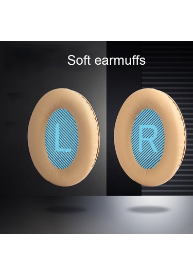 Bose Qc2 / Qc15 / Ae2 / Qc25 İçin Ortak Pamuklu 1 Çift Yumuşak Kulaklık Kulaklık Ceket Koyu Kahverengi