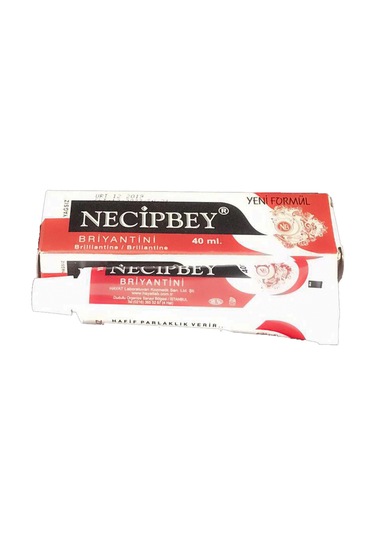 Necipbey Yağsız Briyantin 12 x 40 ML