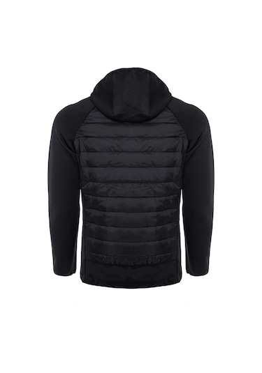 Ghassy Co.  Rüzgara Dayanıklı Kapüşonlu Hafif Şişme Erkek Spor Ceket