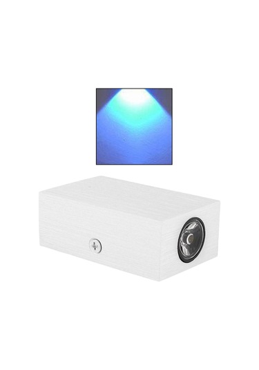 Suntek Led Duvar Işık Yukarı Aşağı Lamba Aplik Aydınlatma Mavi Işık Mavi