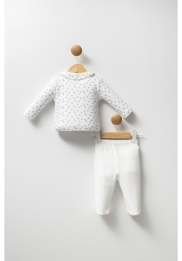 U.s. Polo Assn. Kız Bebek Mavi Pijama Takım 50322896-vr036 Mavi