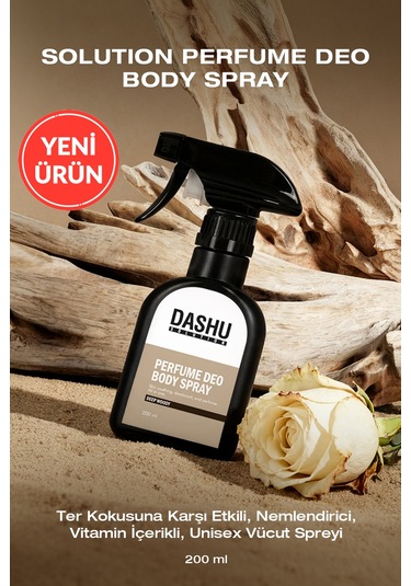 Dashu Solution Perfume Deo Body Spray Deep Woody