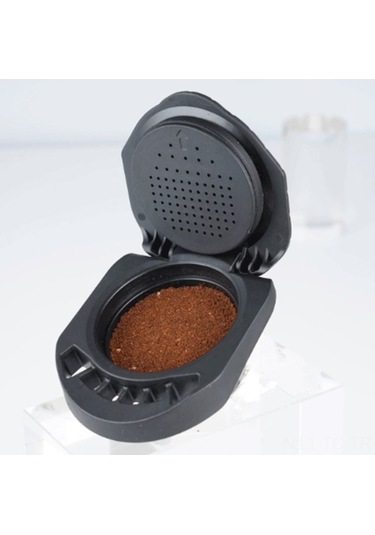 Dolce Gusto İçin Tekrarlı Kullanım Kafein Kapsül Dönüştürücü托, Evde Kolay Kullanım, Kaliteli Malzeme, Dayanıklı Kahve Hazırlama Aracı Siyah Siyah