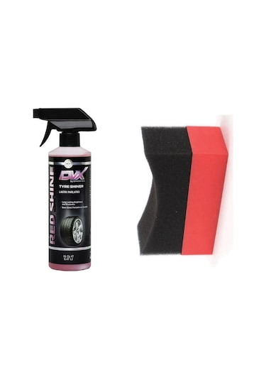 Dvx Lastik Parlatıcı 16 Oz 473 ML + Dvx Lastik Parlatma Süngeri