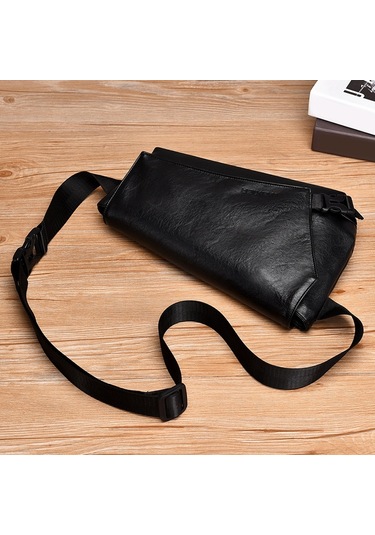 Sones Weıxıer D515 Erkek Çapraz Askılı Tek Omuz Çantası Büyük Kapasiteli Su Geçirmez Haberci Sırt Çantası Kahverengi