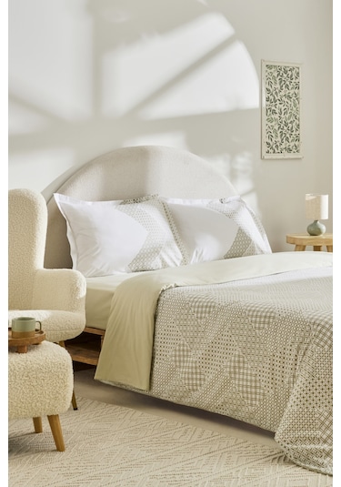 Kaşmir Home Flavo Çift Kişilik Nevresim Takımı Çağla Çağla