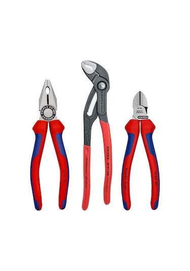 Knipex 0302180 Pense 7002160 Yan Keski 8701250 Ford Pense Set