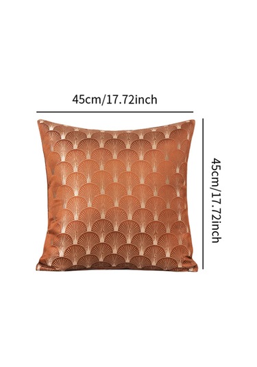 Homyl Modern Yastık Örtüsü 45 X Cm Yumuşak Kılıfı Turuncu Turuncu