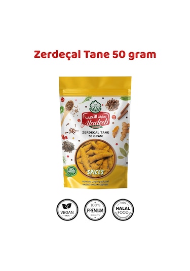Zerdeçal Tane 50 Gram