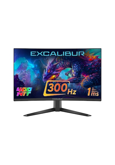 Casper Excalibur E27FVC-E 27" 1 MS 300 HZ Fast VA Curved Oyuncu Monitörü