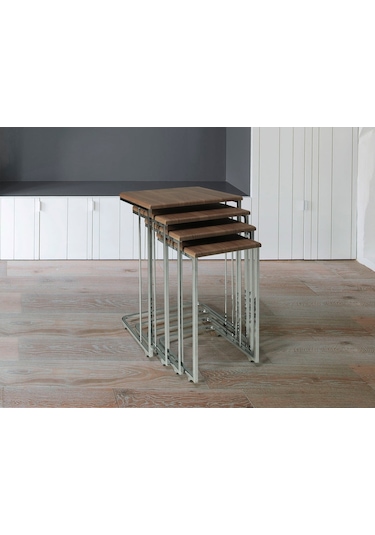 Vegas Zigon Sehpa - Mdf Üzeri Pvc Mebran (258774772)