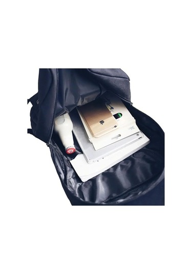 Zyzqstore Sevimli Kedi Nakış Okul Laptop Sırt Çantası Karikatür Kedi Çok Renkli Sırt Çantası Çok Renkli