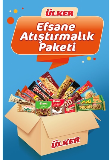 Ülker Efsane Atıştırmalık Paketi