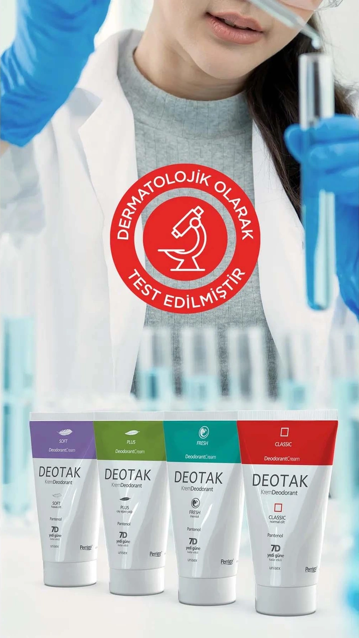 Deotak Krem Deodorant 2' Li Set - Classic Koruma 35 ML ve Plus Çay Ağacı Yağı Koruma 35 ML