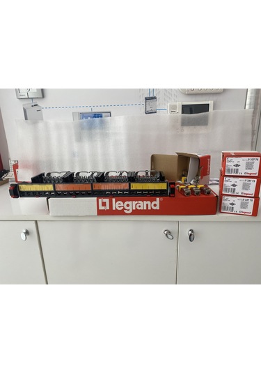 Legrand Lcs3 Cat6A Stp 24 Lü Dolu Patch Panel