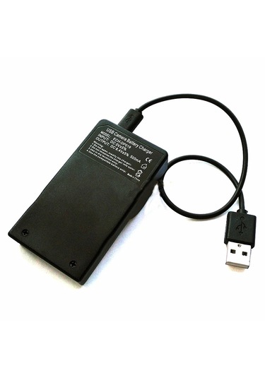 Nikon Mh-24 / En-el14 Batarya İçin Usb Şarj Cihazı Seyehat Taşına