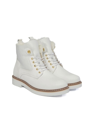 Greyder 81166 Zn Kadın Trendy Bot Beyaz 36-40