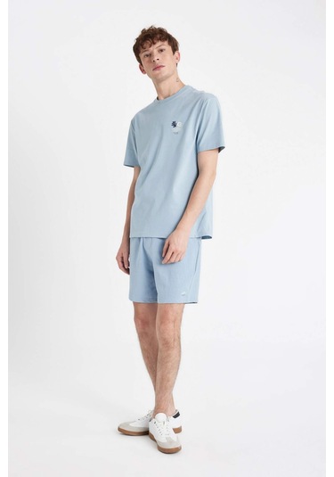 DeFacto Slim Fit Dar Kesim Dar Paça Şort A3893AX24HSBE524