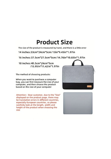 Fochsia Küçük Gri 14-16 İnç 33-40 Cm Büyük Kapasiteli Dizüstü Bilgisayar Çantası Dosya Taşıma Çantası gri