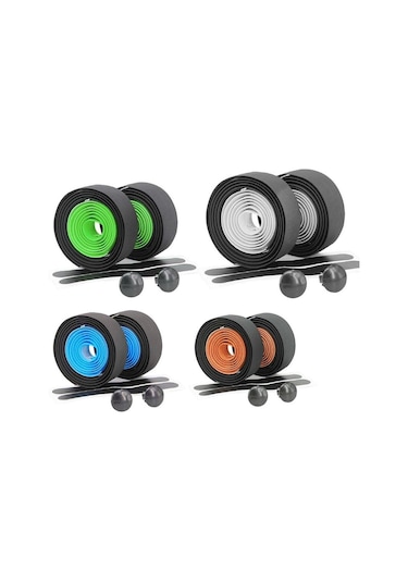 Impact Duo Bisiklet Gidon Bandı Çift Renk Siyah - Beyaz