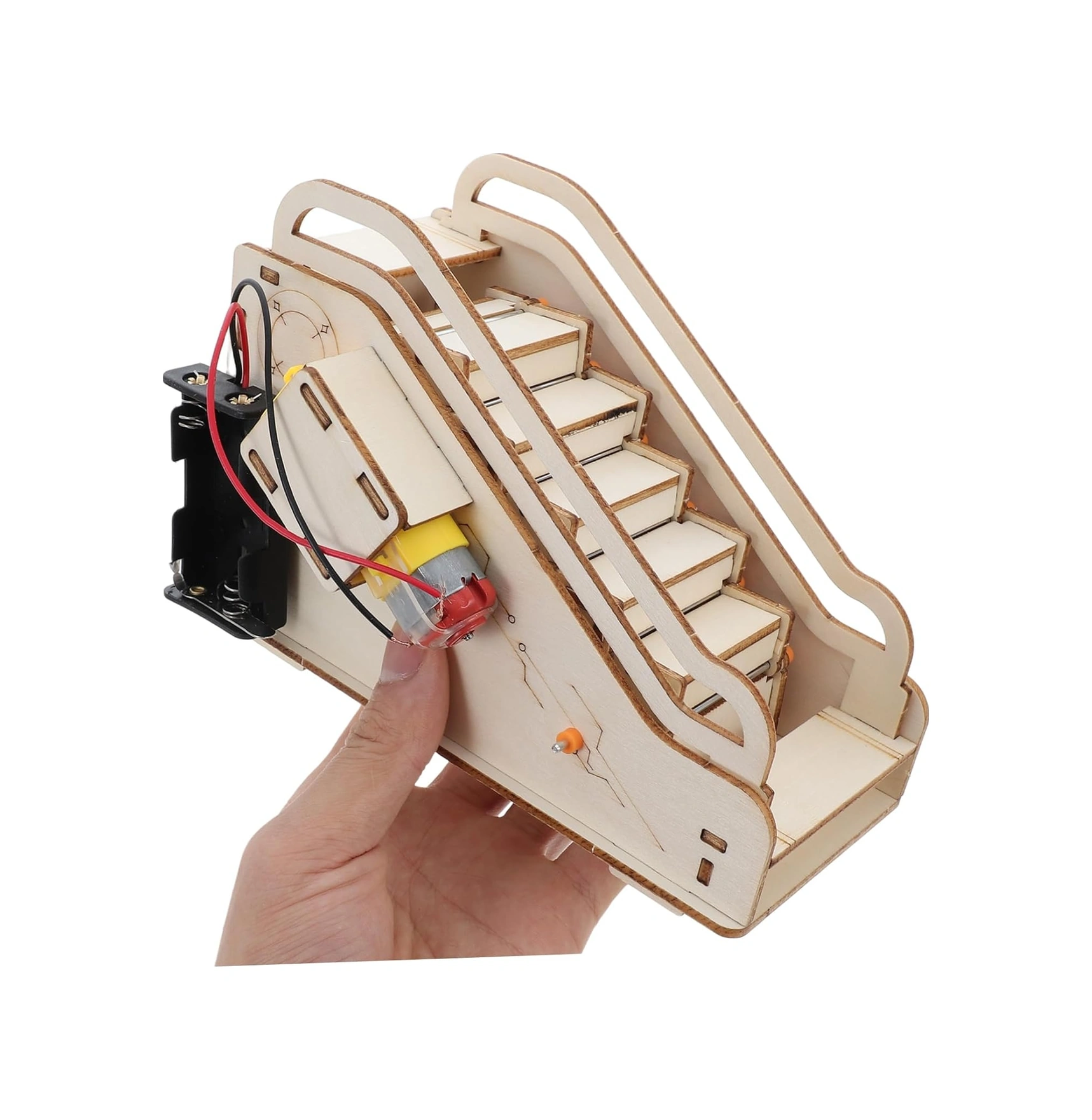 Ece Yürüyen Merdiven Modeli Yapma Deney Seti Boya Seti İle Demonte T-m417