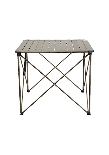 Nurgaz Campout Alüminyum Kamp Masası Küçük Boy 52.5 X 52.5 Cm