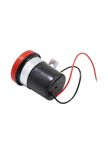 Mufunye 12v/24v Araçlar İçin Evrensel Geri Vuruş Hoparlörü - 105db Yüksek Ses, Su Geçirmez, Araç Güvenliği Alarmı Kırmızı