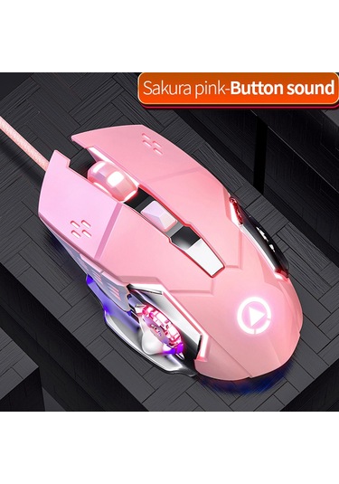 Vkemall "6 Tuşlu Rgb Aydınlatmalı Sessiz Oyun Faresi - 3600 Dpı Ayarlanabilir, Ergonomik Tasarım" Diğer