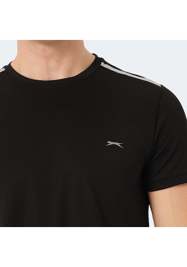 Slazenger READ IN Erkek  Siyah Tişört
