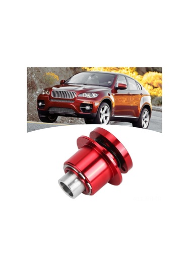 Geeroyoo Alüminyum 3 Delikli Direksiyon Hızlı Çıkarma Adaptörü - 360 Derece Hızlı Montaj, Dayanıklı Ve Tüm Aftermarket Direksiyonlarla Uyumlu