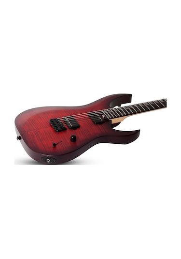 Schecter Sunset-6 Extreme Elektro Gitar Scarlet Burst