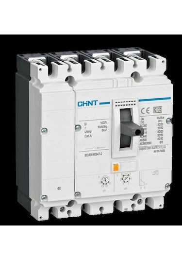 Chint - Nm8-125s/125/4 125a Ayarsalı Kompakt Şalter 271610