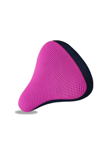 Novahub Bisiklet Yastığı 3d Yumuşak Nefes Alabilir Sele Bisiklet Sele Kılıfı Bisiklet Selesi Bisiklet Silikon Koltuklar Gül Pembe