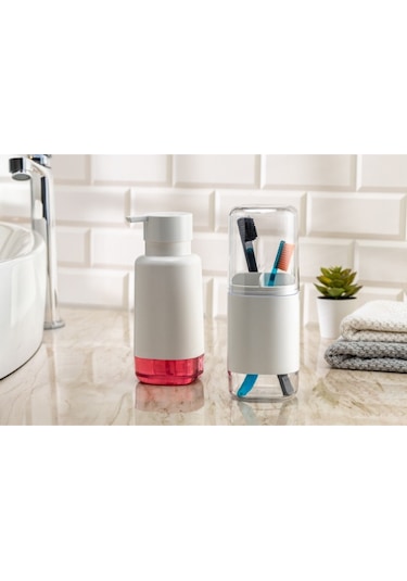 Periboia 2'li Sıvı Sabunluk Ve Diş Fırçalık Seti Diğer