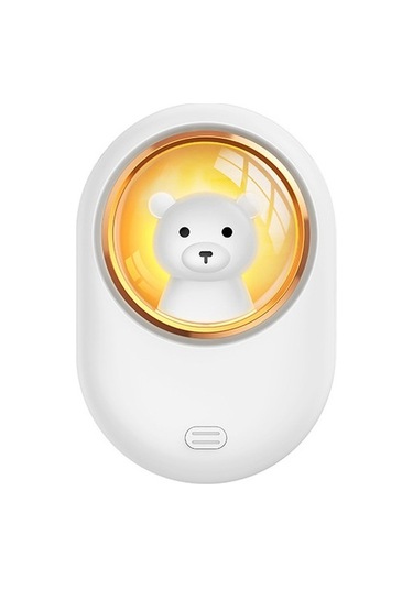 Usb Mini El Fanı - Pembe 6409 Beyaz