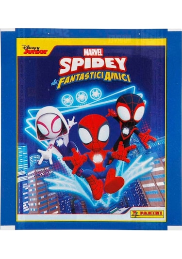 Toyika Panini Lisanslı Spidey Koleksiyon 5 Paket 25 Stickers Çıkartma